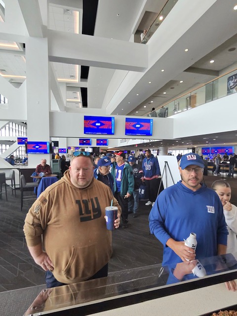 Additional NY Giants event video
